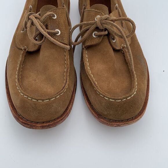 Timberland slip on men’s loafers classic brown suede leather men’s size 10 main image 4